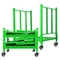 1500 کیلوگرم قفسه استکر فولادی Q235B قفسه تایر قابل حمل سبز